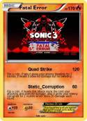Fatal Error