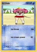 Ice blade