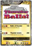 Thunder balls