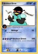 Fabulous Error