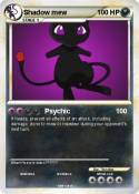 Shadow mew