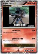 sniper cat