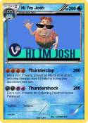 Hi I'm Josh