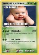 NO MORE JUSTIN