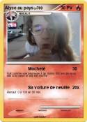 Alyce au pays