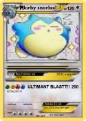 kirby snorlax!