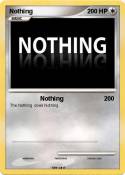 Nothing
