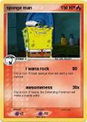 sponge man