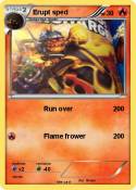 Erupt sped
