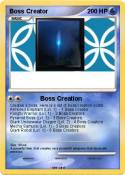 Boss Creator