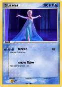 Blue elsa