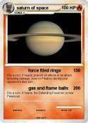 saturn of space