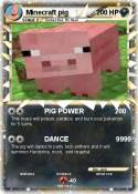 Minecraft pig