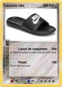 Claquette nike