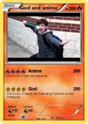God and anime