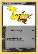 Pikachu on Ster