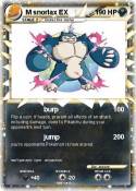 M snorlax EX