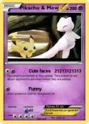 Pikachu & Mew