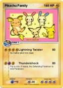 Pikachu Family