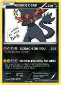 MEOW IS DEAD
