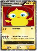 Le poussin piou