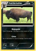 Fred the buffal