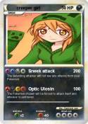 creeper girl