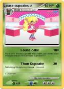 Louse cupcake