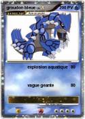 groudon bleue
