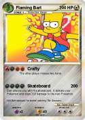 Flaming Bart