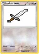 Iron sword