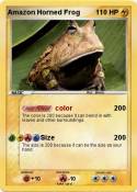 Amazon Horned