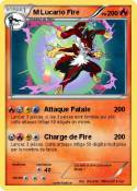 M Lucario Fire