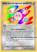 kirby tous les