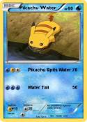 Pikachu Water