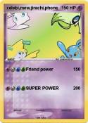 celebi,mew,jirachi,phone