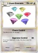 7 Chaos Emerald
