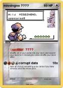 missingno ????