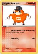 gangster knuckl