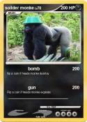 soilder monke