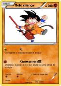 Goku criança