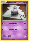 mystery ship