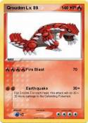 Groudon Lv.