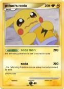 pickachu soda