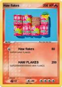 Haw flakes