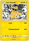 Cash Pikachu