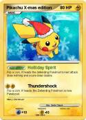 Pikachu X-mas