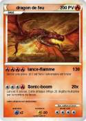 dragon de feu