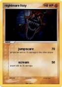 nightmare foxy