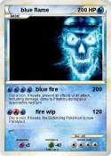 blue flame